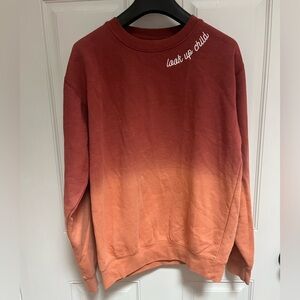 Lauren Diagle look up‎ child merch crewneck sweatshirt ombré medium